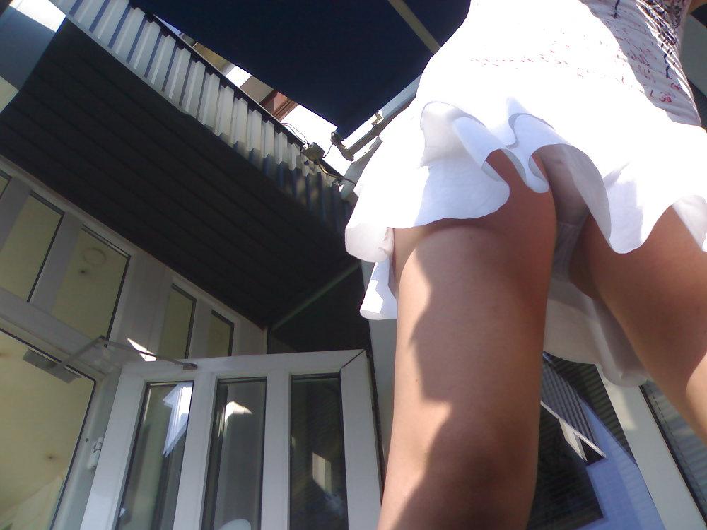25P Ooops - Downblouse - Upskirt