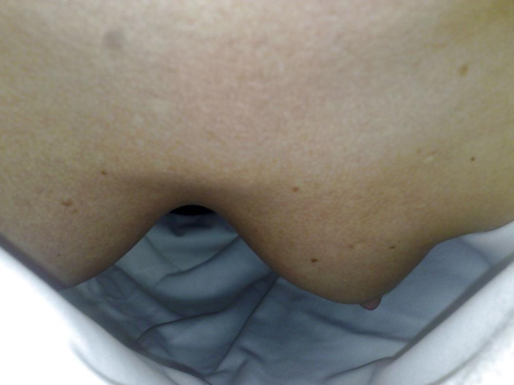 25P Ooops - Downblouse - Upskirt