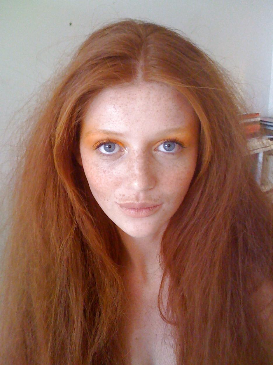 25P The Beauty Of Redheads & Freckles