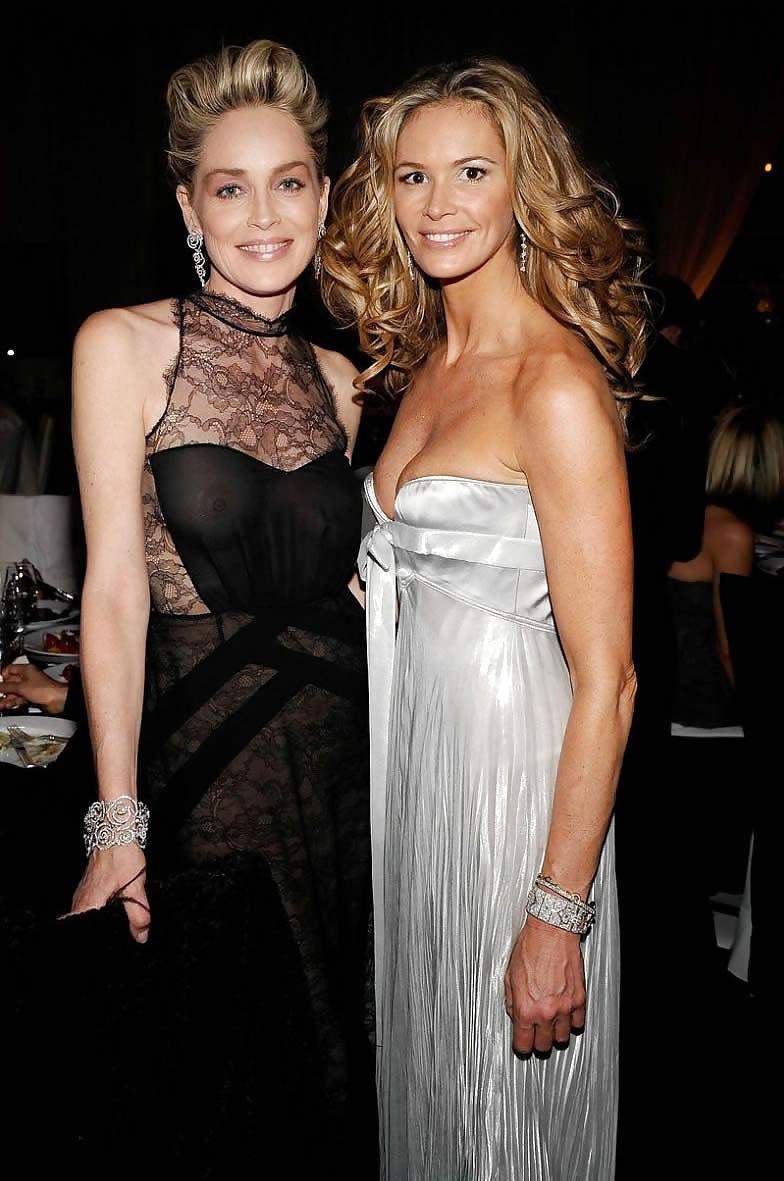 14P Sharon Stone See-Thru