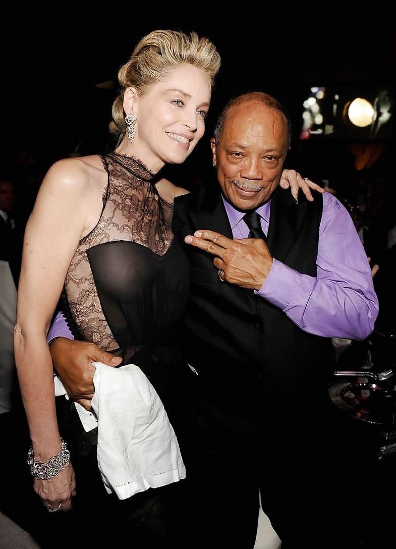 14P Sharon Stone See-Thru