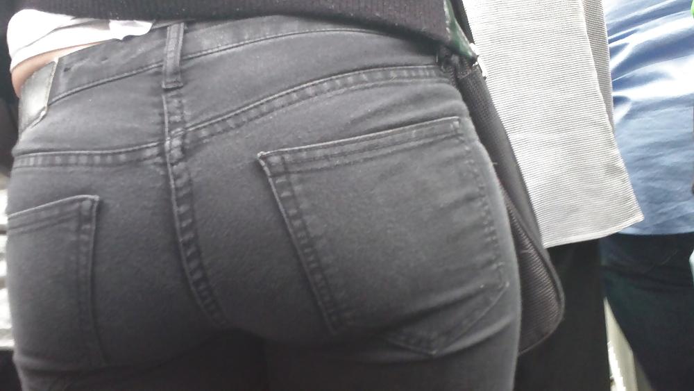 25P Ass & Butt in tight Blue Jeans looking fine 