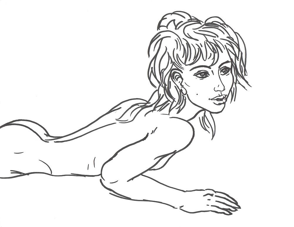25P Horny Artist Porn Drawings