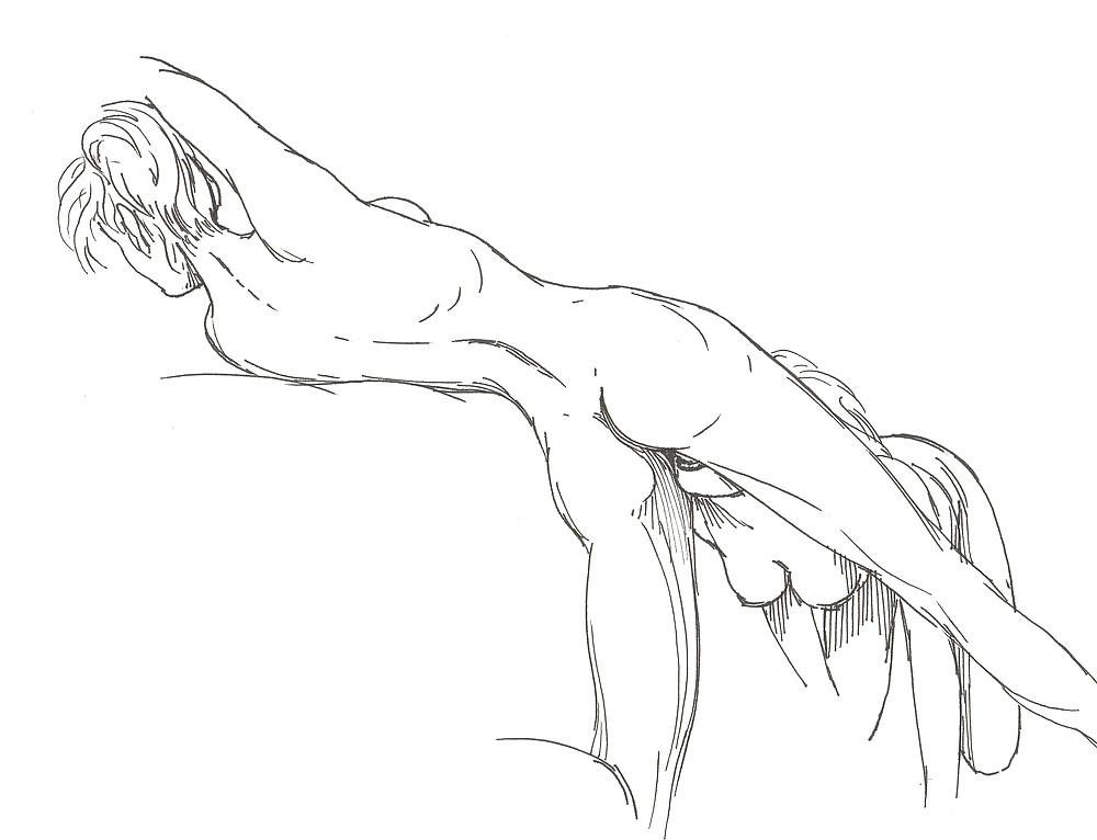 25P Horny Artist Porn Drawings