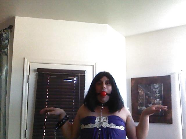 8P Self-Bondage Sissy TGirl