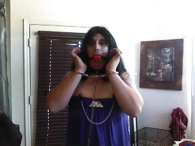 8P Self-Bondage Sissy TGirl