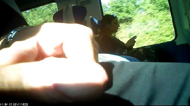 25P Public msturbation 1 - train