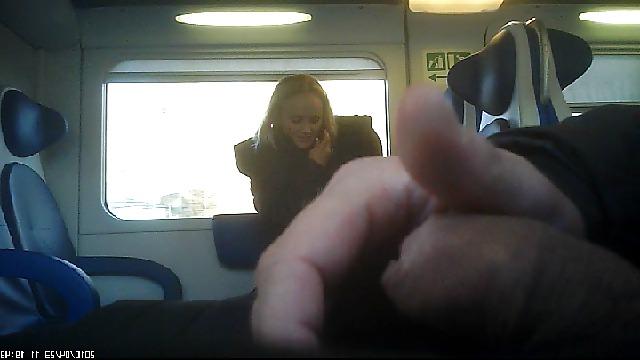 25P Public msturbation 1 - train