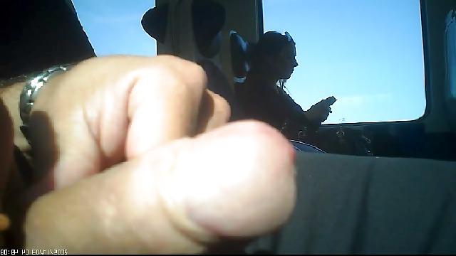 25P Public msturbation 1 - train