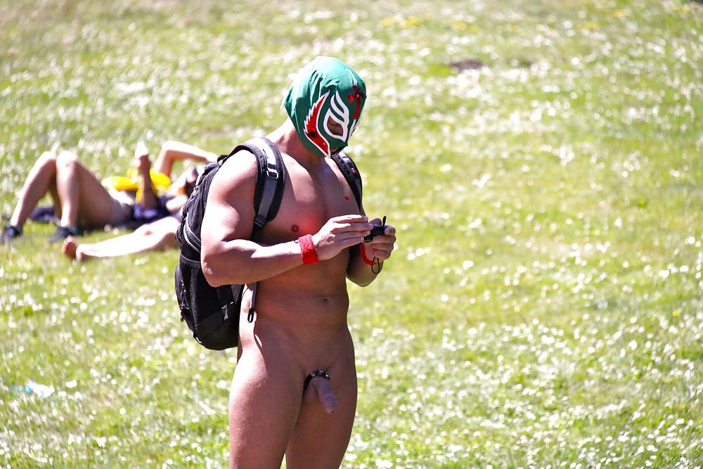 23P Masked guy fondled by two girls