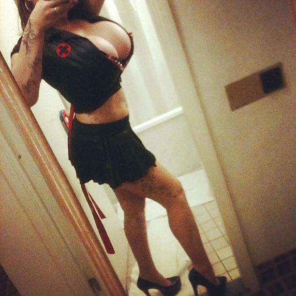 16P Brooke Blue: Fake Tit Escort!