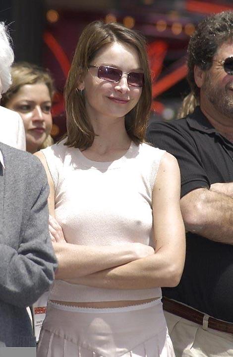 8P Calista Flockhart See-Thru