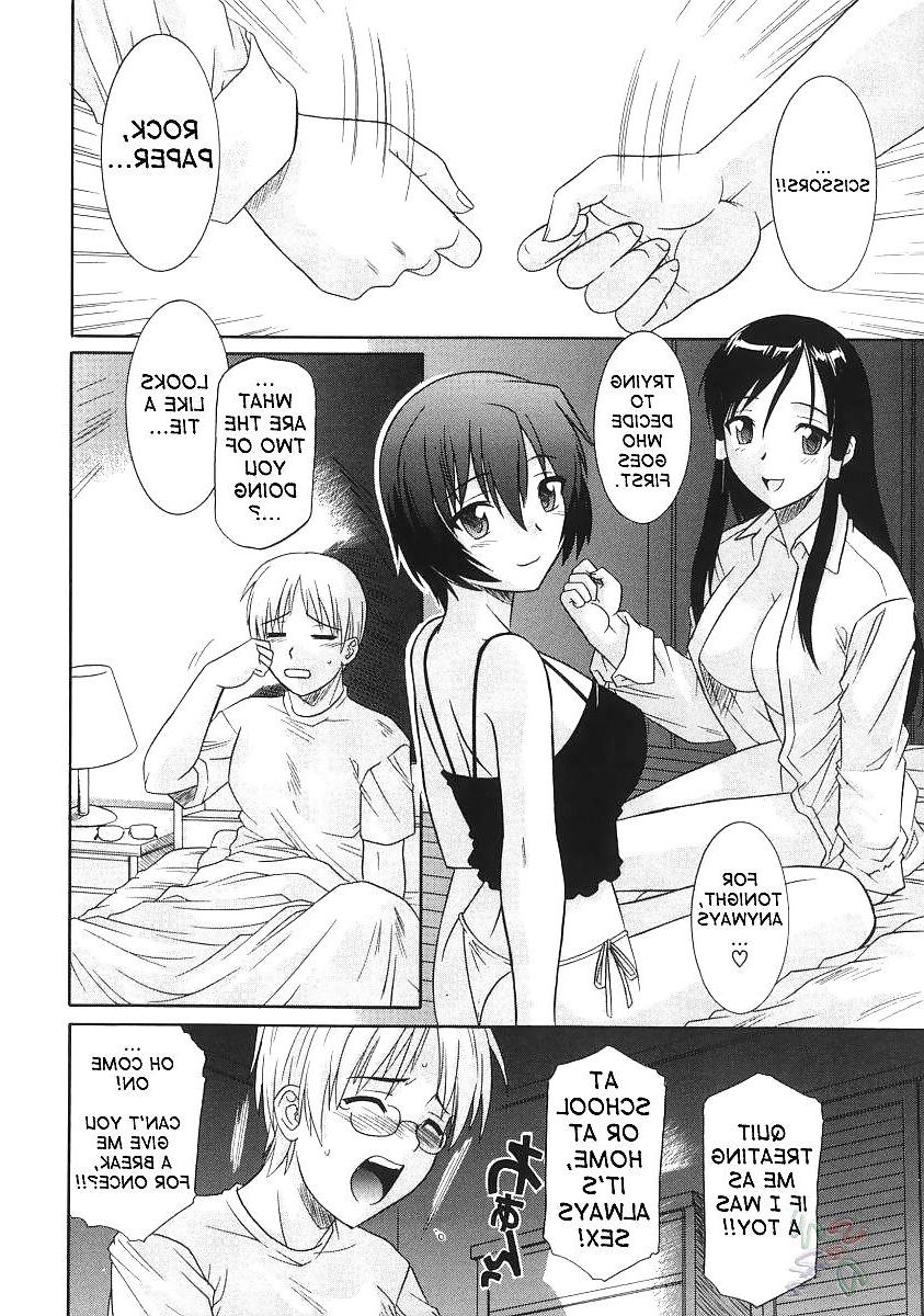 10P Hentai comic - brother and 2 stepsisters by johnio