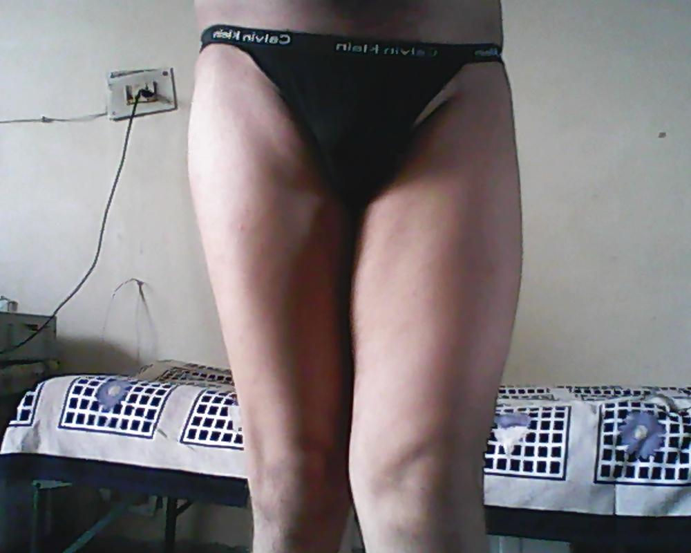 23P Black thong..oops