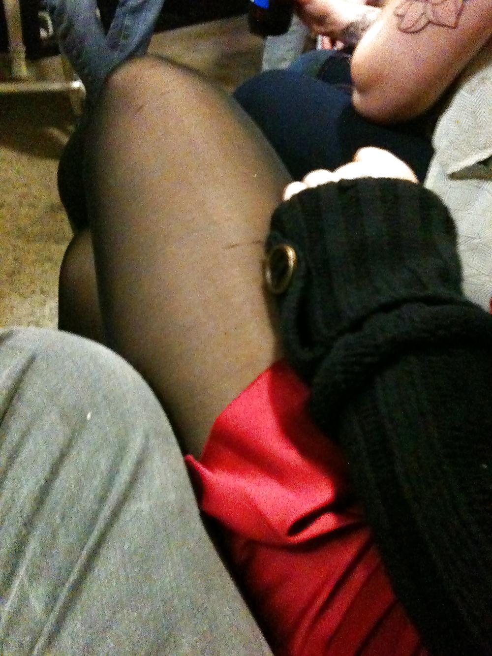 25P Pantyhose at halloween party