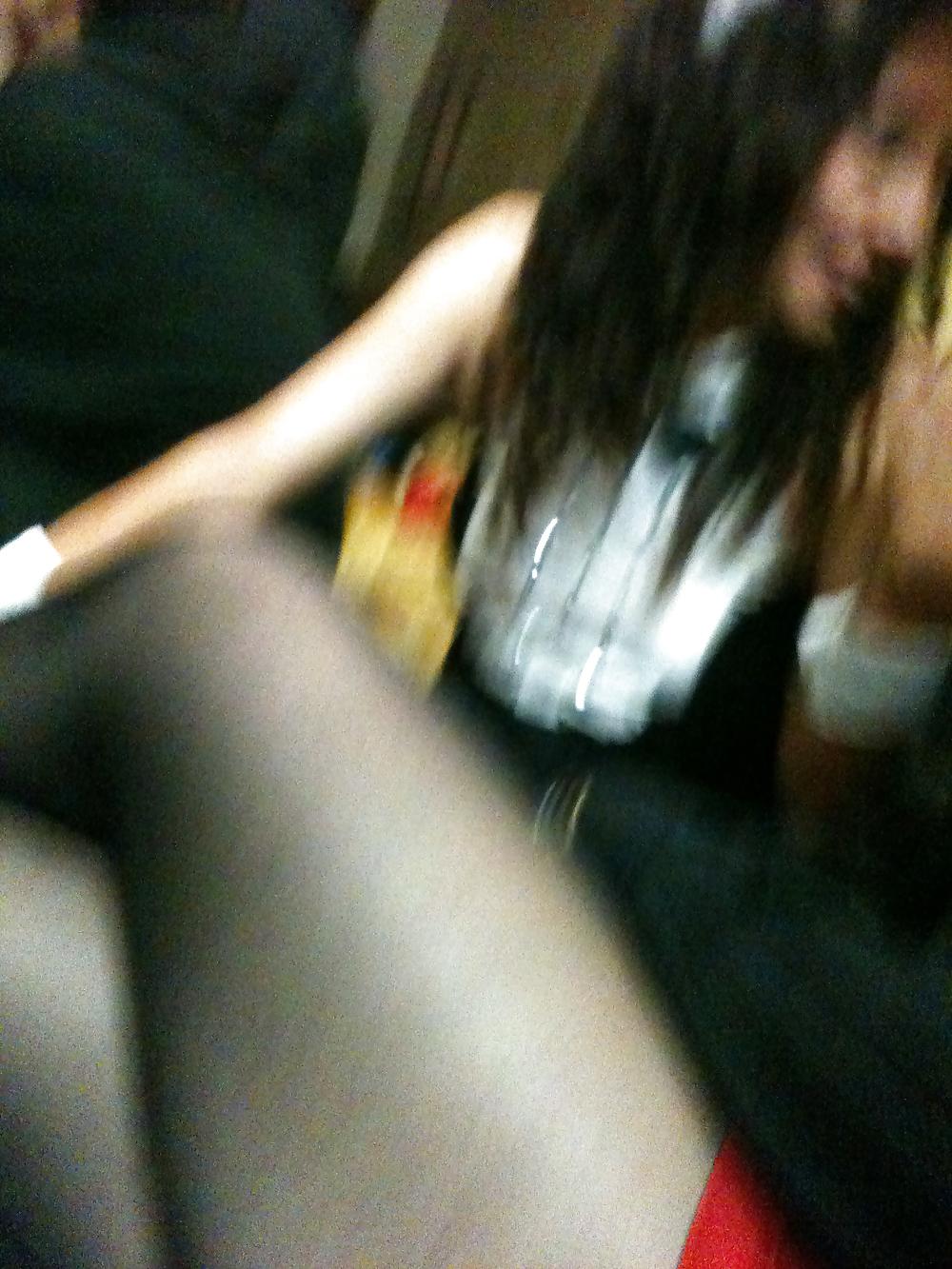 25P Pantyhose at halloween party