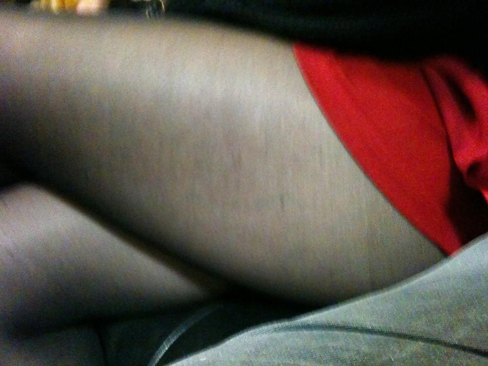 25P Pantyhose at halloween party