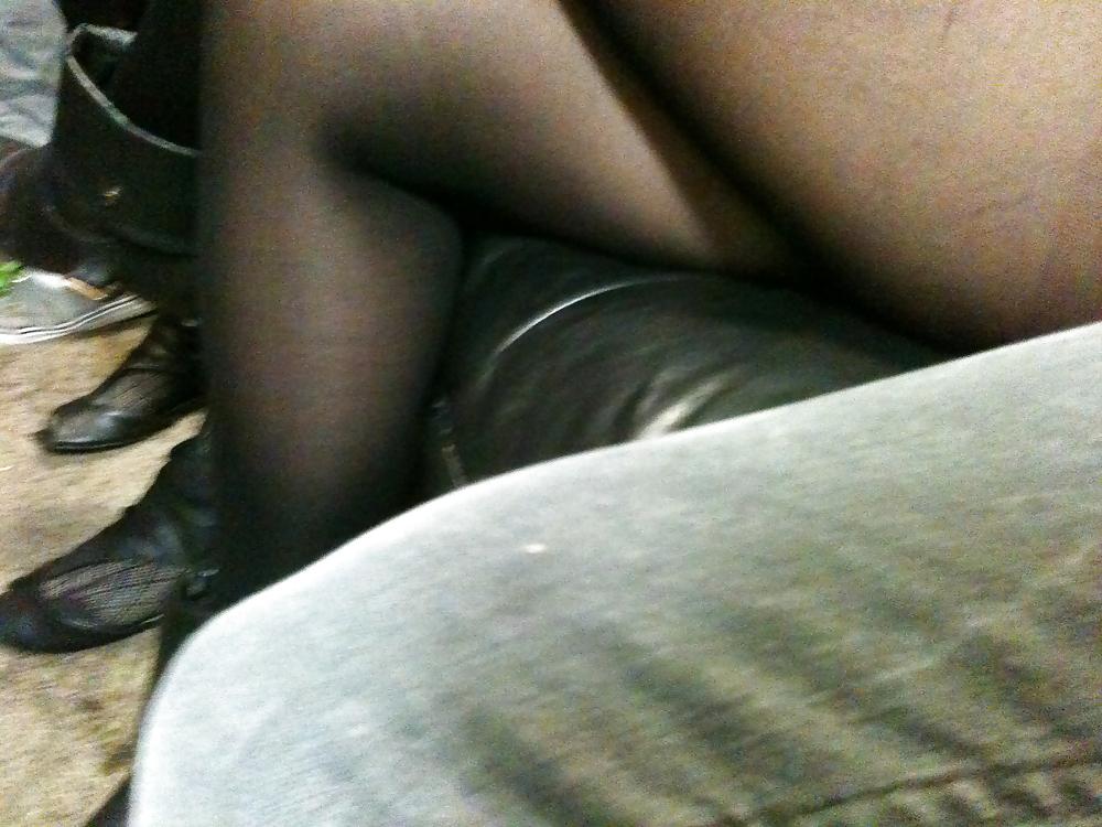 25P Pantyhose at halloween party