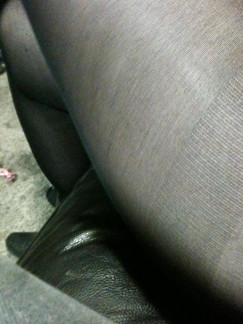 25P Pantyhose at halloween party