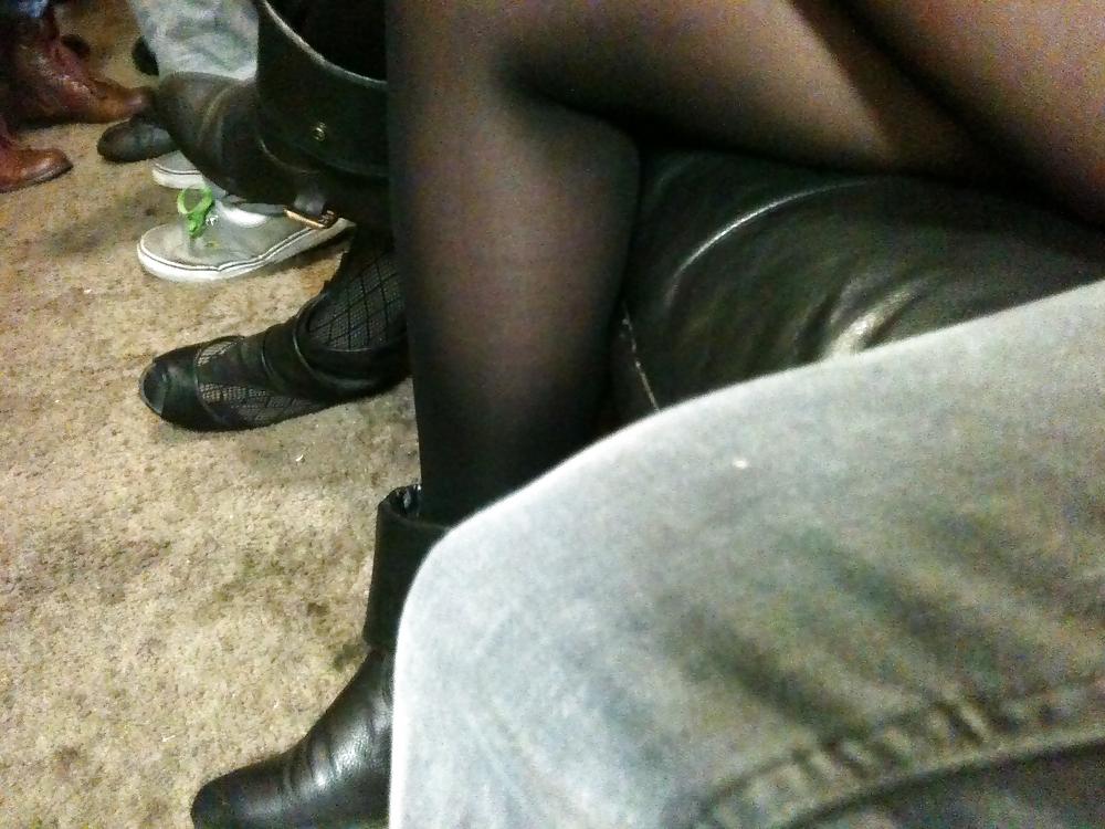25P Pantyhose at halloween party