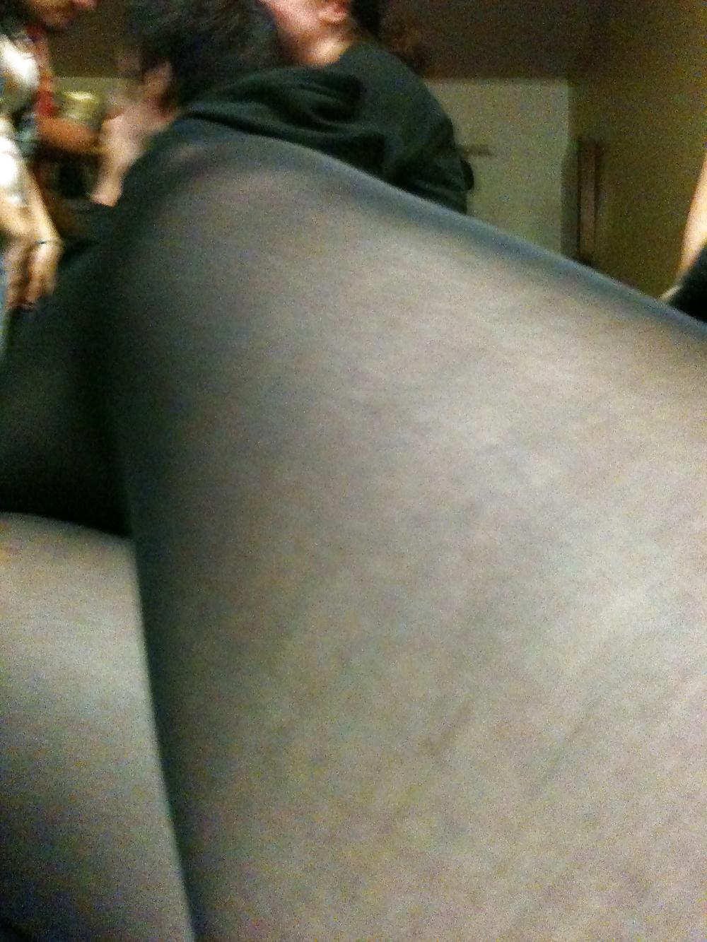 25P Pantyhose at halloween party
