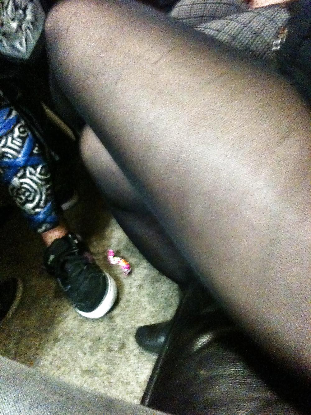 25P Pantyhose at halloween party