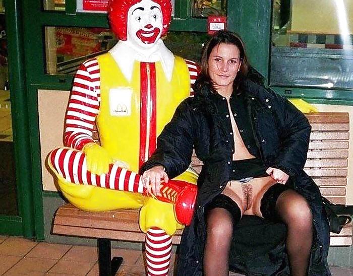 25P Sluts upskirt and nude on benches 2