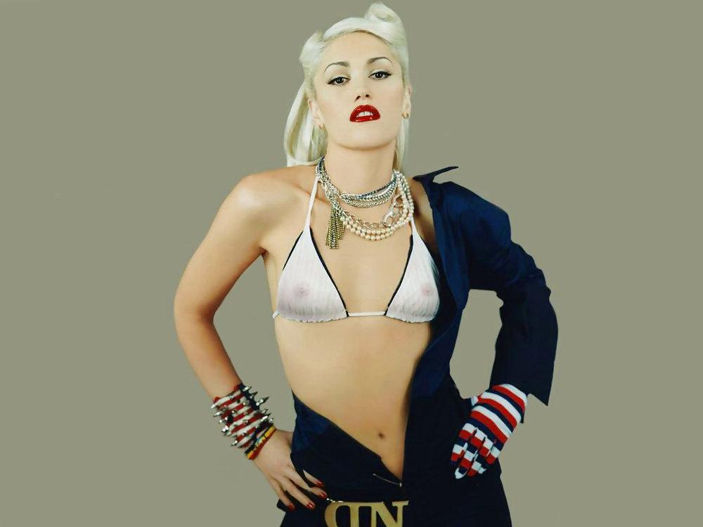 10P Gwen Stefani See-thru