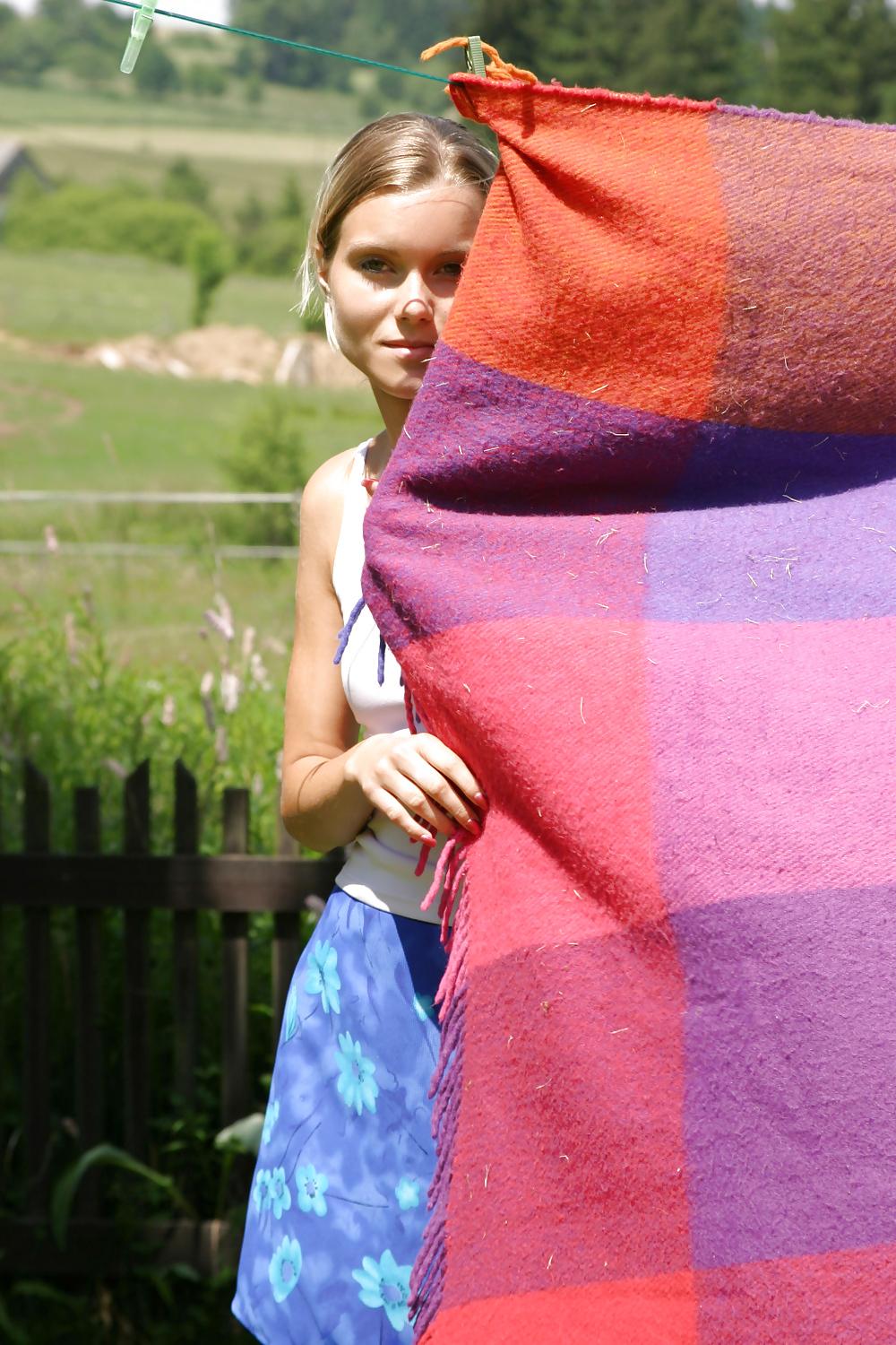 23P The Beauty of Hot Teen Blonde