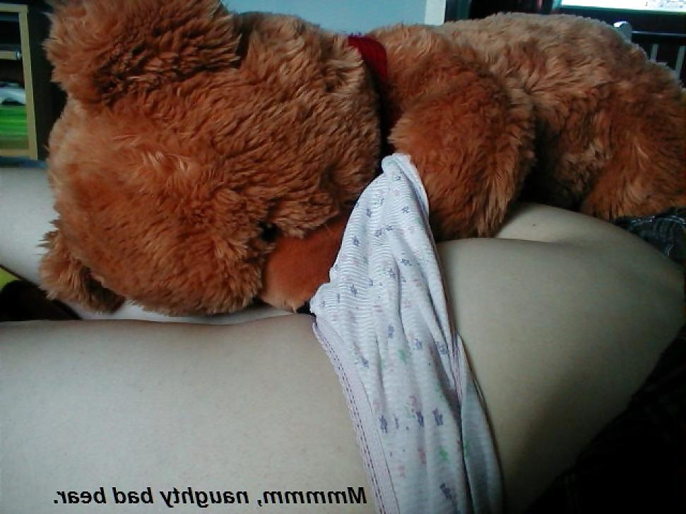 24P My wife's teddy bear