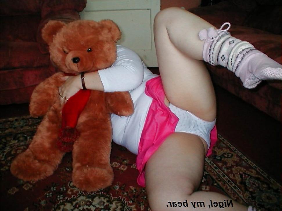 24P My wife's teddy bear