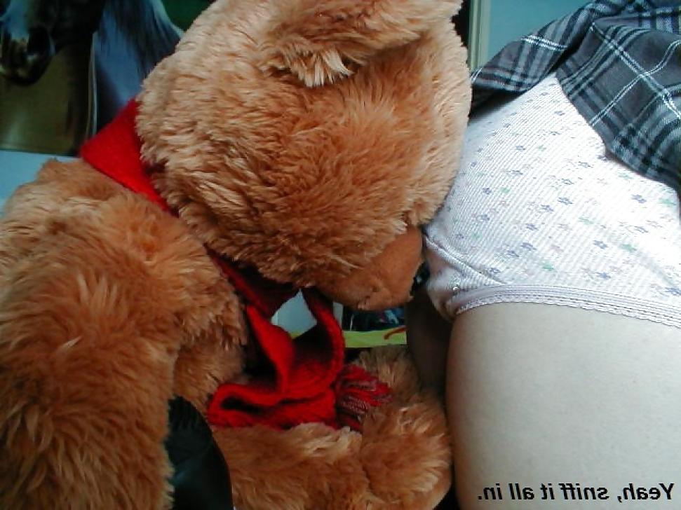 24P My wife's teddy bear