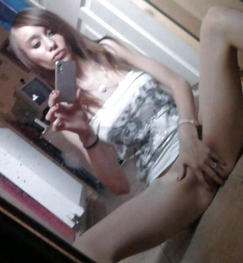 17P Blonde Nice Boobs Self Taken