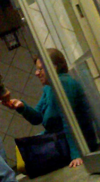 21P Grandmother in rainy night