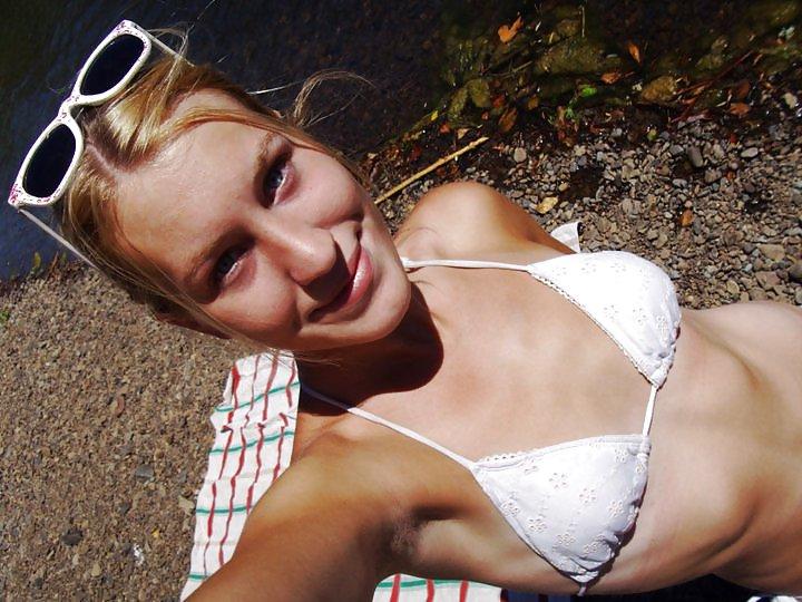 6P Flat chested ex gf