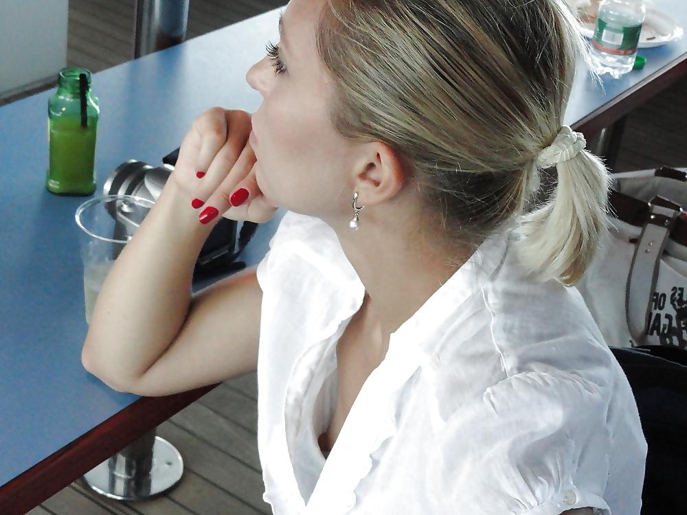 18P Downblouse and Nipple Slip 7