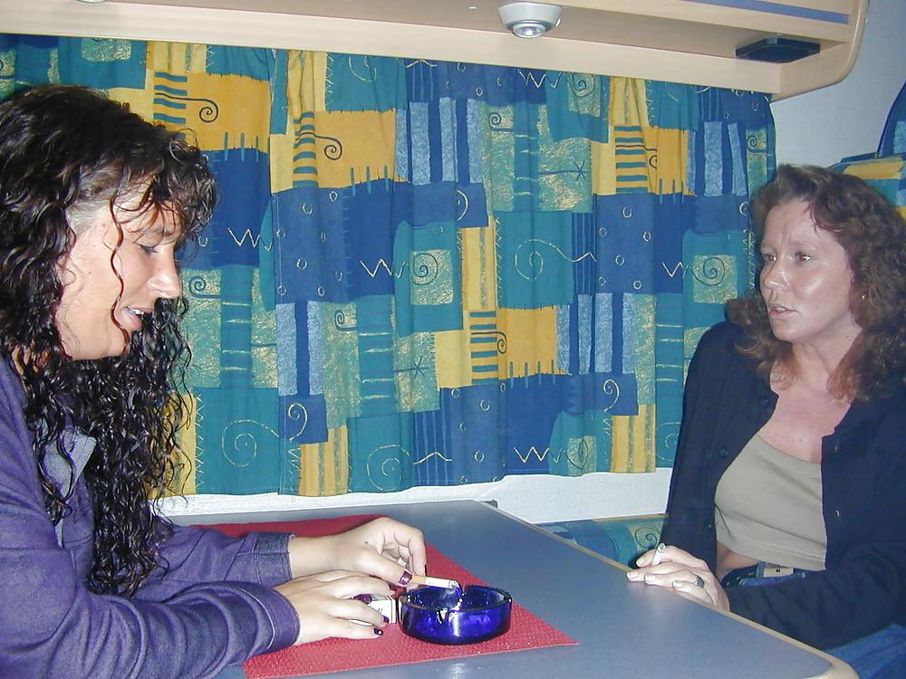 25P Two horny mature Lesbians - N. C. 