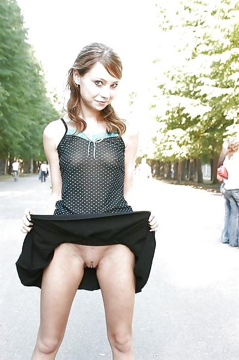 7P Through clothing out door