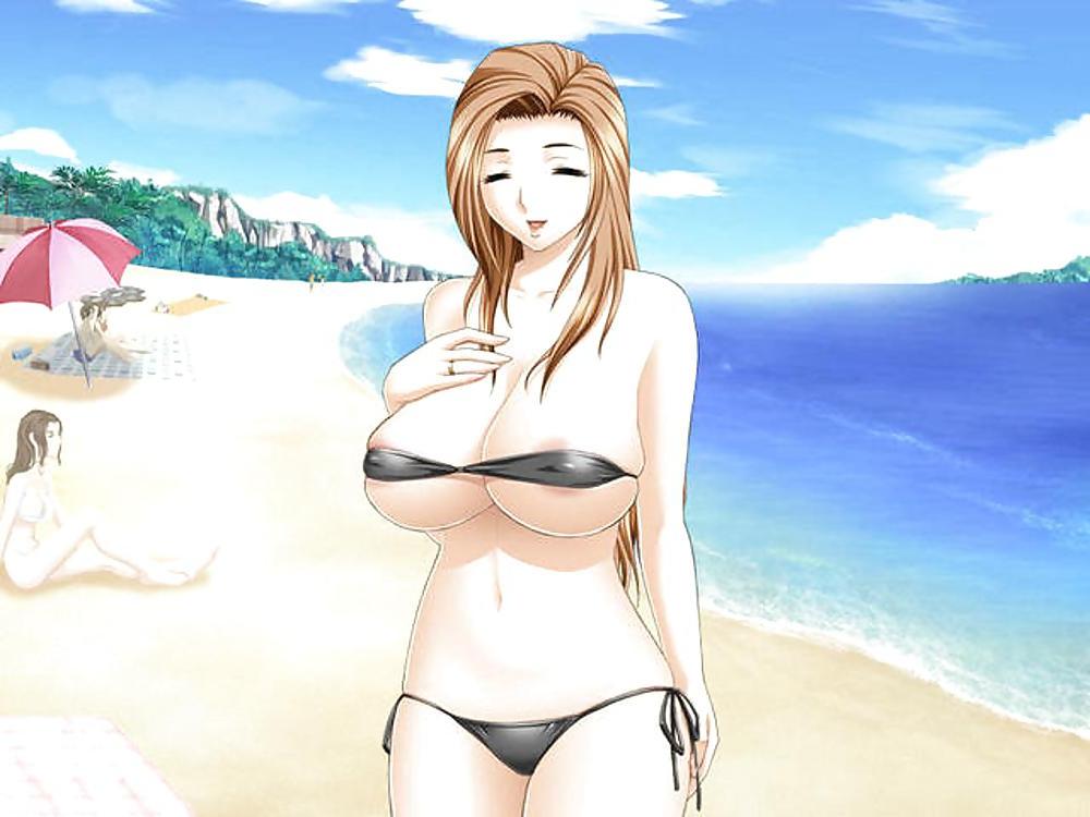 16P Cartoon beach