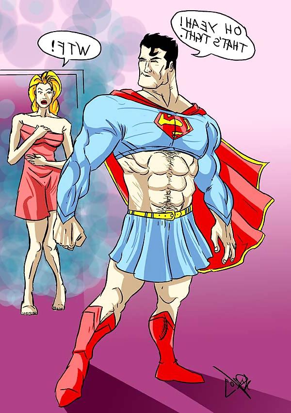 20P Cartoons Comic Pictures of Super-Heroines dom&sub