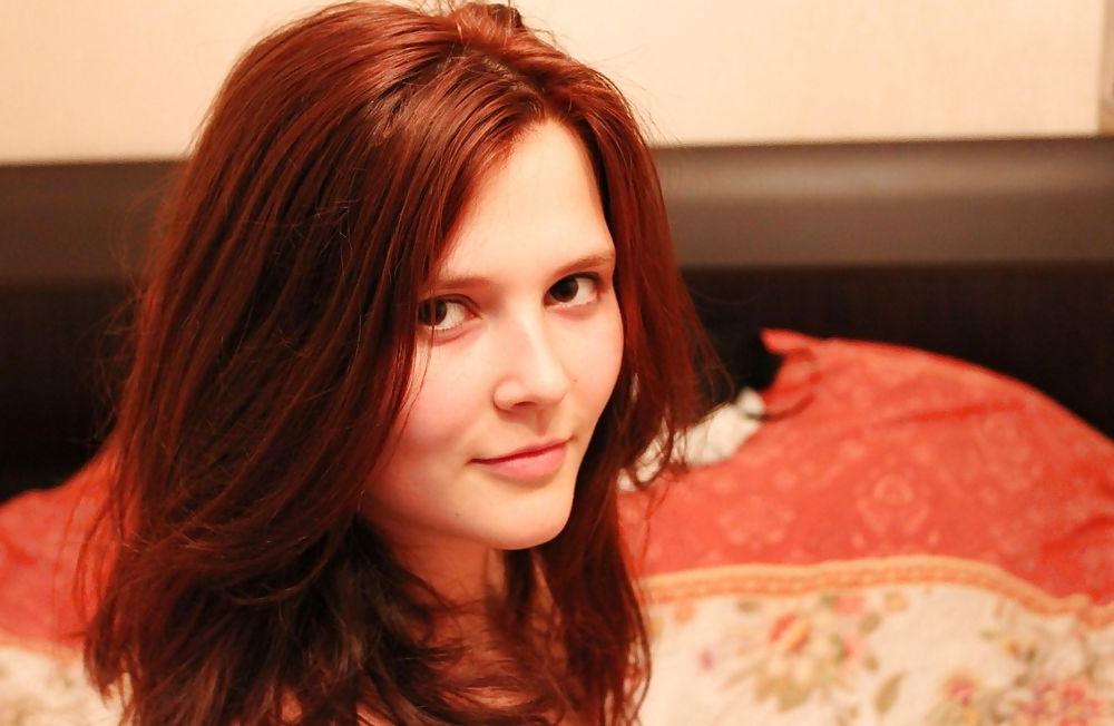 25P Sexy Russian Redhead showing her beauty