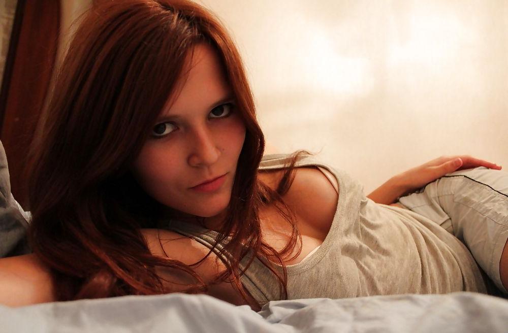 25P Sexy Russian Redhead showing her beauty