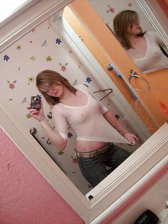 18P The Beauty of See Through Braless Nipples