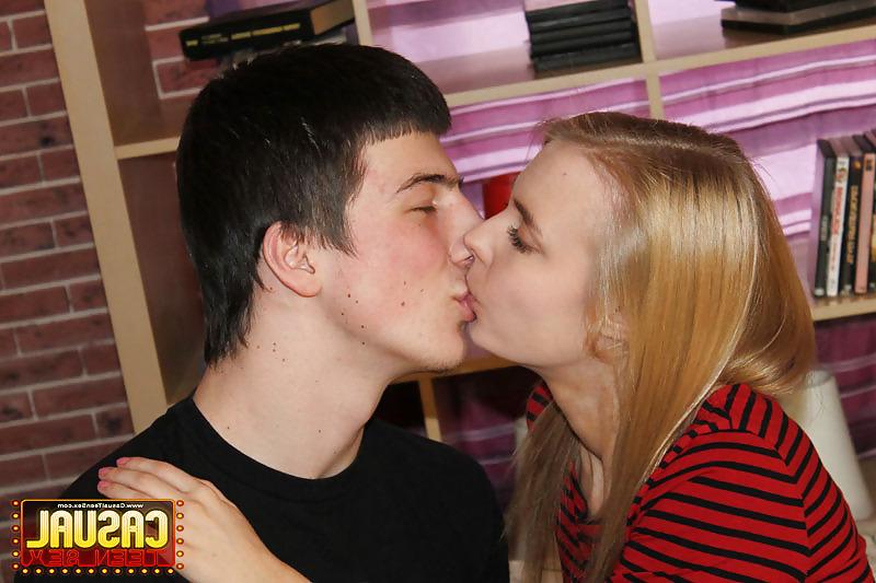 16P Guy bangs cute blonde gal