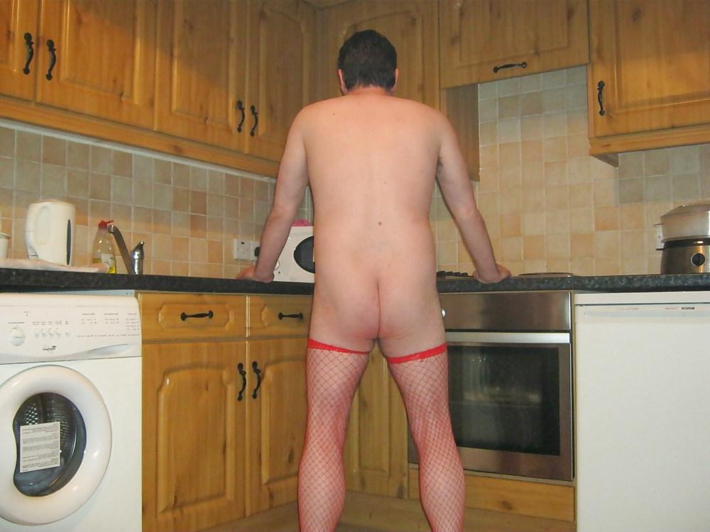 7P Wearing some various colours of see through panties.