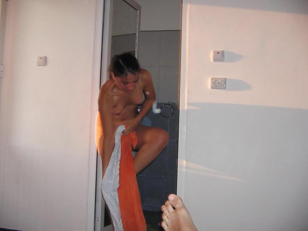 13P The Beauty of Amateur Brunette Ex Gf