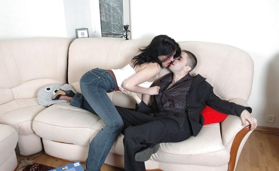 17P Kinky guy in black pantyhose