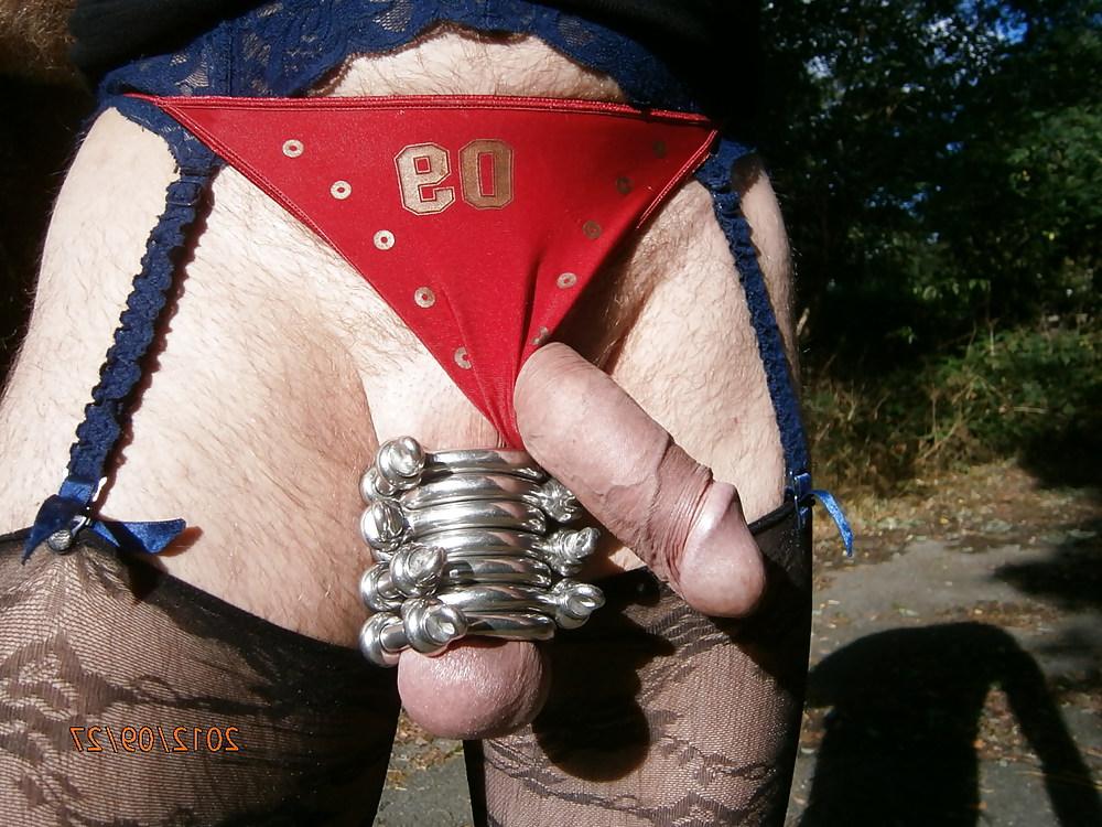 8P Public exhib masturbation handjob outdoor cock 