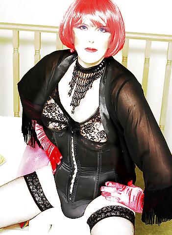 18P I love a tranny in a corset 8