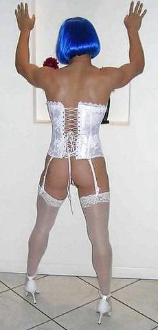 18P I love a tranny in a corset 8